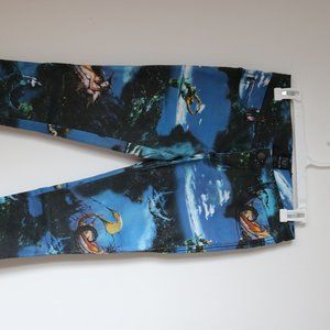 Nasty Gal Mermaid Print Skinny Jeans